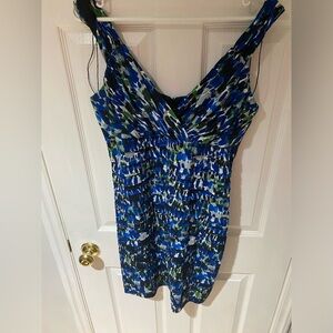 Ricki’s size 12 zip up dress multi coloured